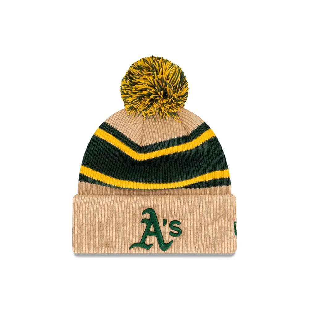 new-era-oakland-athletics-strip-pom-knit-mlb-beanie