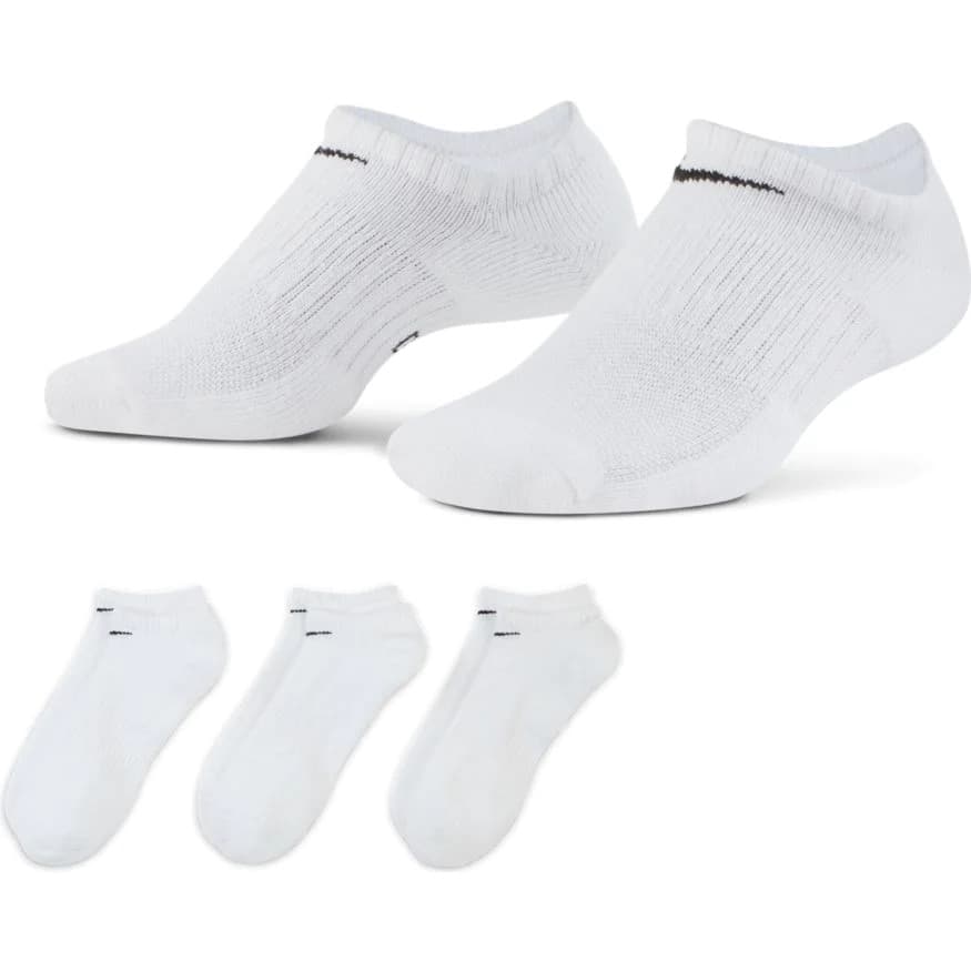 Nike no show socks white on sale