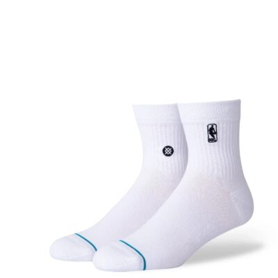 Stance-Logoman-Quarter-NBA-White-Socks-1