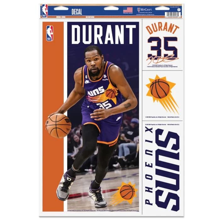 wincraft-kevin-durant-phoenix-suns-decal-11-x-17-stickers