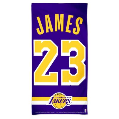 Wincraft-LeBron-James-Los-Angeles-Lakers-NBA-Beach-Towel