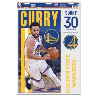 Wincraft-Stephen-Curry-Golden-State-Warriors-Decal-11-X-17-Stickers
