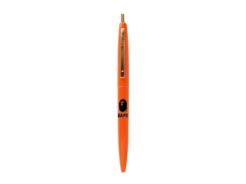 sharikovaya-ruchka-bape-ape-head-pen-orange