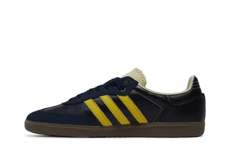 Кроссовки Wales Bonner x adidas Samba 'Collegiate Navy Yellow'