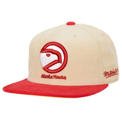 Mitchell-Ness-2-Tone-Team-Cord-Fitted-HWC-Atlanta-Hawks-Hat