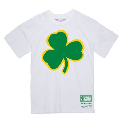 Mitchell-Ness-Basic-Logo-4-Boston-Celtics-White-T-Shirt