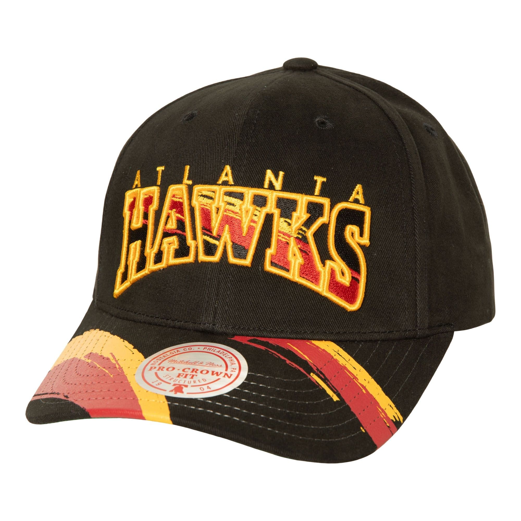 mitchell-ness-brushed-past-ya-pro-snapback-hwc-atlanta-hawks-hat