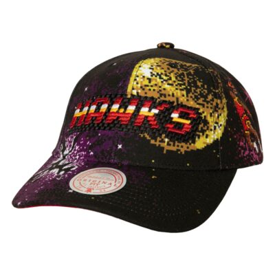 Mitchell-Ness-Game-Verse-Pro-Snapback-HWC-Atlanta-Hawks-Hat