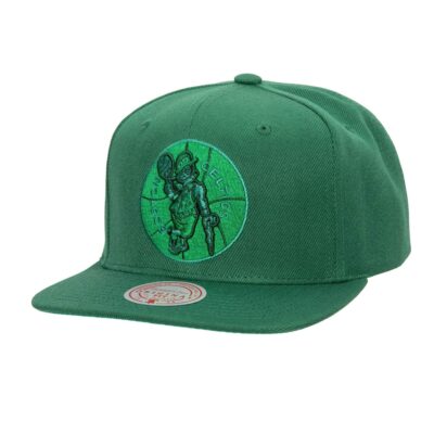 Mitchell-Ness-Monochromatic-Snapback-HWC-Boston-Celtics-Hat