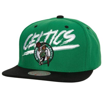 Mitchell-Ness-Transcript-Snapback-Boston-Celtics-Hat