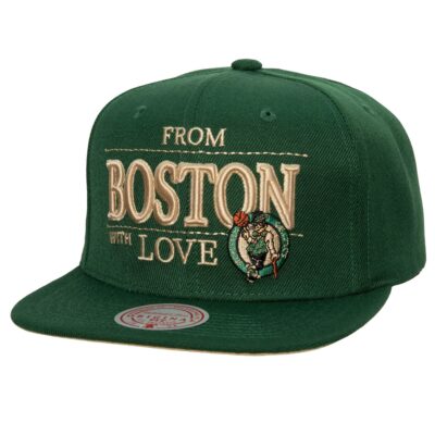 Mitchell-Ness-With-Love-Snapback-Boston-Celtics-Hat