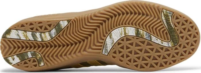 Кроссовки Palace x adidas Puig Samba Olive Gold