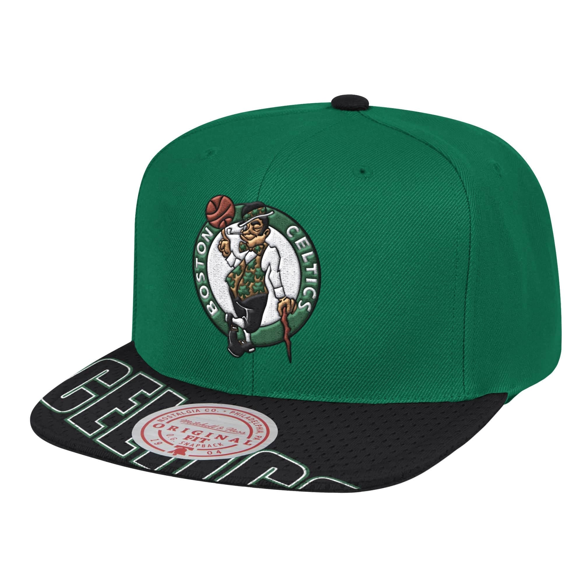 bejsbolka-mitchell-ness-slash-century-snapback-boston-celtics-hat