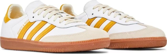 Кроссовки Sporty & Rich x adidas Samba OG White Bold Gold купить ...