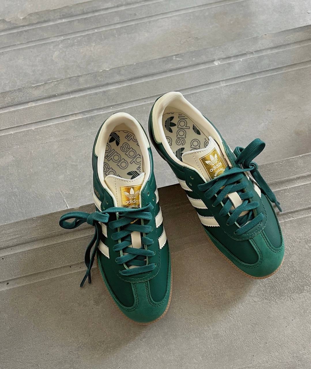 Кроссовки Wmns adidas Samba OG Collegiate Green Gum