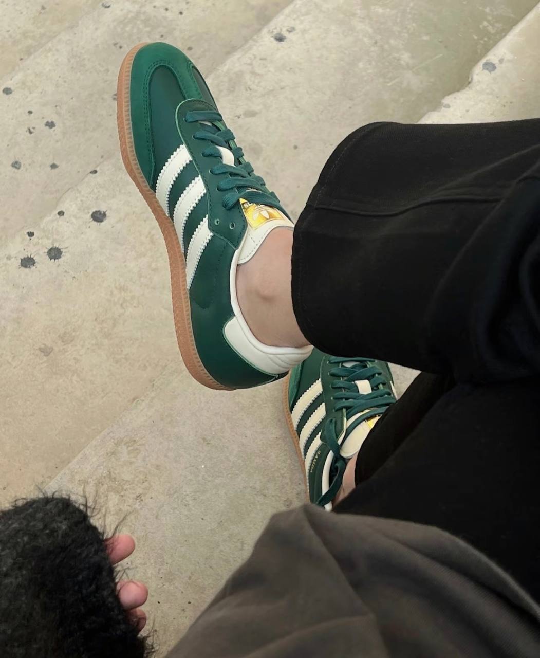 Кроссовки Wmns adidas Samba OG Collegiate Green Gum