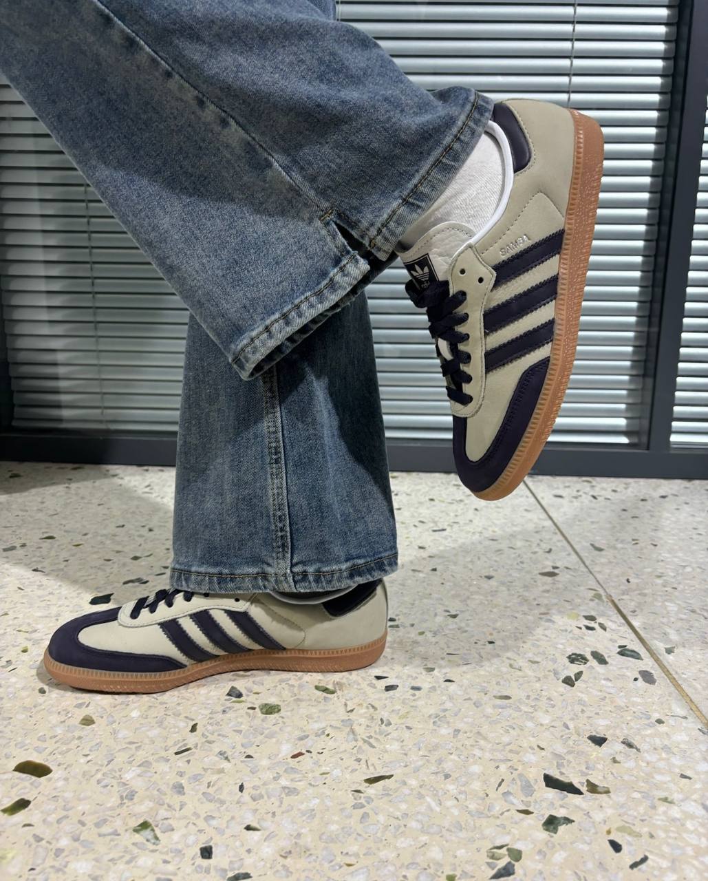 Кроссовки Wmns adidas Samba OG Putty Grey