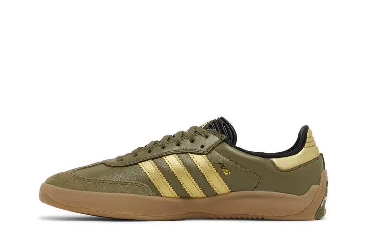Кроссовки Palace x adidas Puig Samba 'Olive Gold'