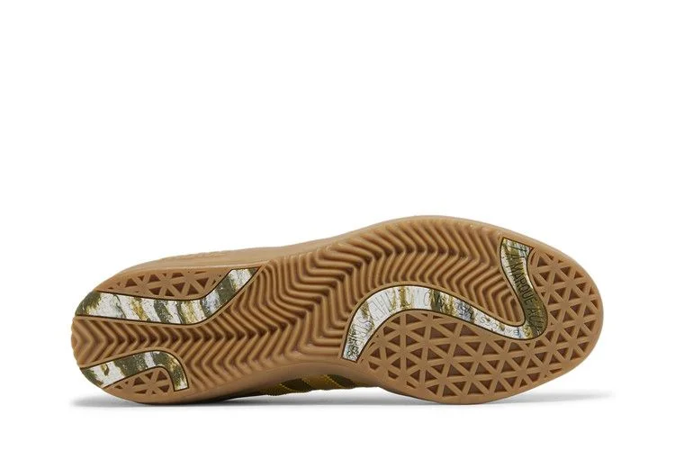 Кроссовки Palace x adidas Puig Samba 'Olive Gold'