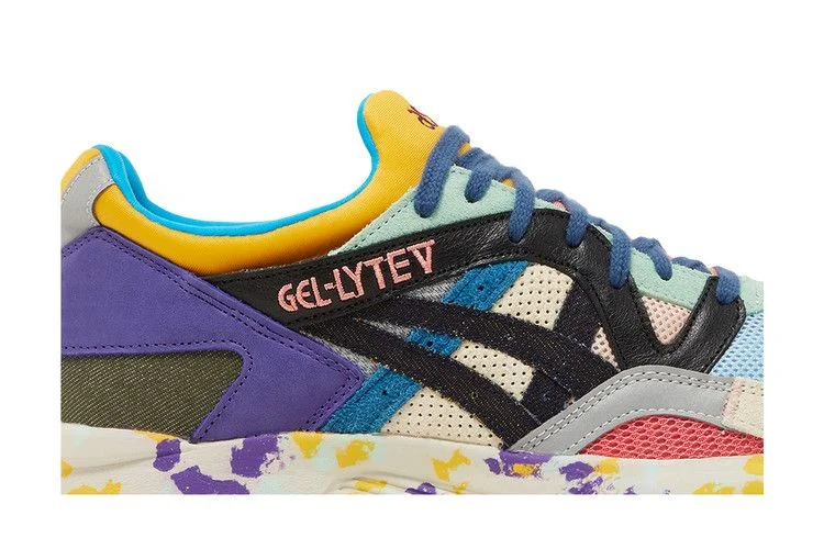 Кроссовки ASICS Gel Lyte 5 'RE:MATERIAL - Purple Yellow'