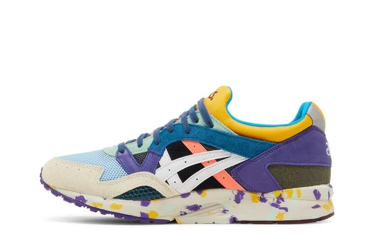 Кроссовки ASICS Gel Lyte 5 'RE:MATERIAL - Purple Yellow'