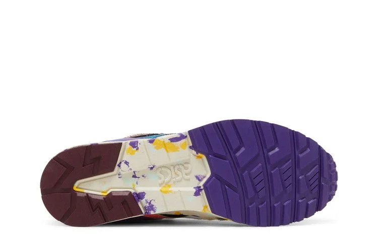Кроссовки ASICS Gel Lyte 5 'RE:MATERIAL - Purple Yellow'