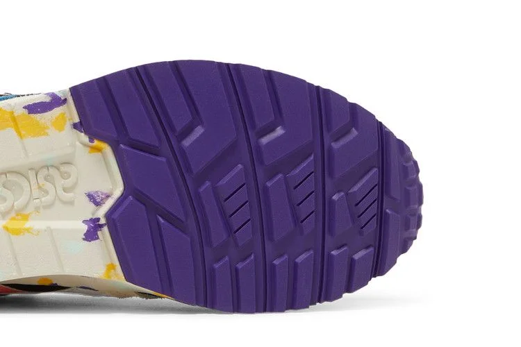 Кроссовки ASICS Gel Lyte 5 'RE:MATERIAL - Purple Yellow'