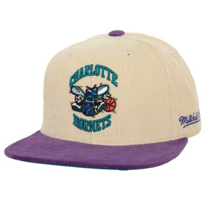 Mitchell-Ness-2-Tone-Team-Cord-Fitted-HWC-Charlotte-Hornets-Hat