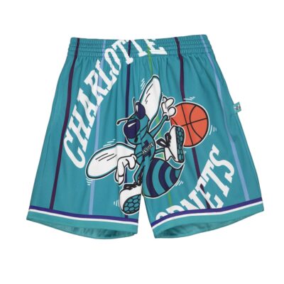 Mitchell-Ness-Big-Face-2.0-Charlotte-Hornets-Shorts