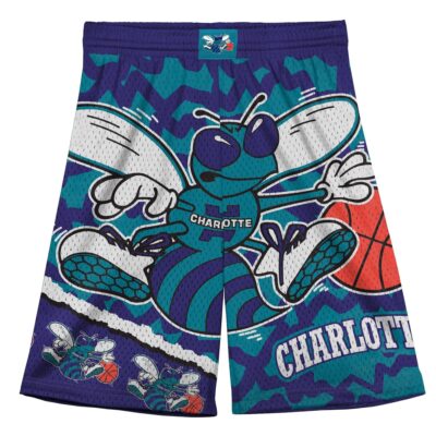 Mitchell-Ness-Big-Face-Jumbotron-Mesh-Charlotte-Hornets-Shorts