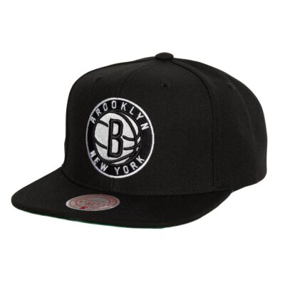 Mitchell-Ness-Conference-Patch-Snapback-Brooklyn-Nets-Hat