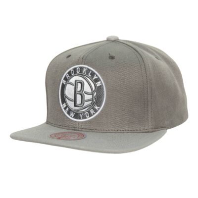 Mitchell-Ness-Cool-Grey-Snapback-Brooklyn-Nets-Hat