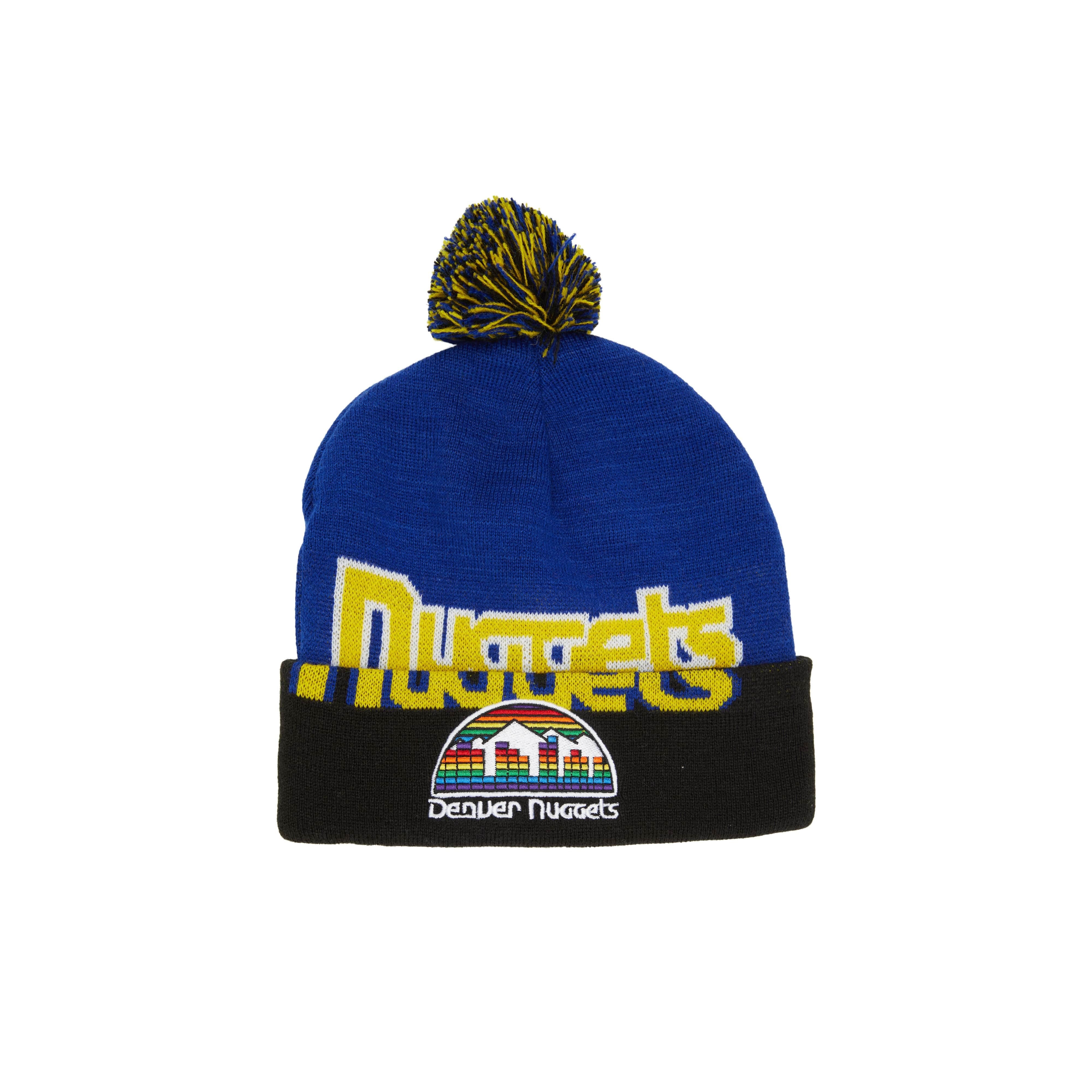 shapka-mitchell-ness-double-take-pom-knit-hwc-denver-nuggets-beanie