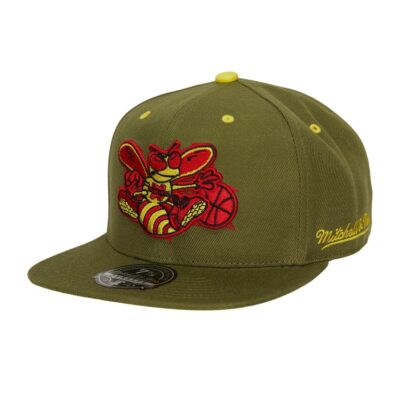 Mitchell-Ness-Dusty-Olive-Fitted-HWC-Charlotte-Hornets-Hat