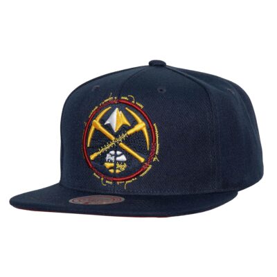 Mitchell-Ness-Embroidery-Glitch-Snapback-Denver-Nuggets-Hat