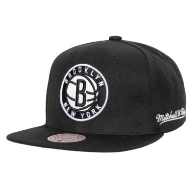 Mitchell-Ness-English-Dropback-Snapback-Brooklyn-Nets-Hat