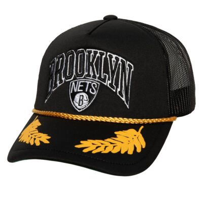 Mitchell-Ness-Gold-Leaf-Trucker-Brooklyn-Nets-Hat