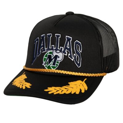 Mitchell-Ness-Gold-Leaf-Trucker-HWC-Dallas-Mavericks-Hat