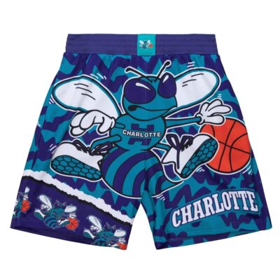 Mitchell-Ness-Jumbotron-2.0-Sublimated-Charlotte-Hornets-Shorts