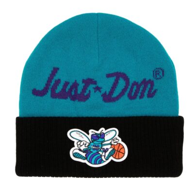 Mitchell-Ness-Just-Don-Cashmere-Knit-HWC-Charlotte-Hornets-Beanie