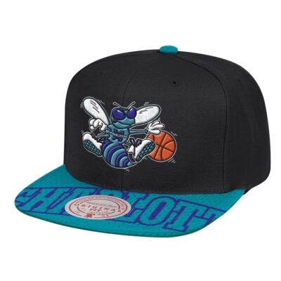 Mitchell-Ness-Snapshot-Snapback-HWC-Charlotte-Hornets-Hat