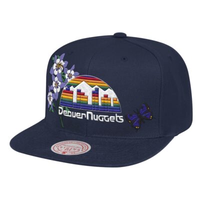 Mitchell-Ness-State-Flower-Snapback-HWC-Denver-Nuggets-Hat