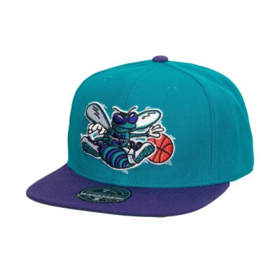 Mitchell-Ness-Team-2-Tone-2.0-Fitted-HWC-Charlotte-Hornets-Hat