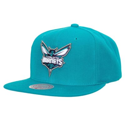 Mitchell-Ness-Team-Ground-2.0-Snapback-Charlotte-Hornets-Hat