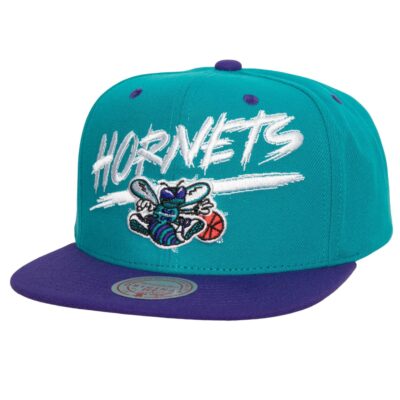 Mitchell-Ness-Transcript-Snapback-HWC-Charlotte-Hornets-Hat
