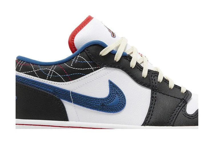 Кроссовки Air Jordan 1 Low SE 'Industrial Blue Sashiko'