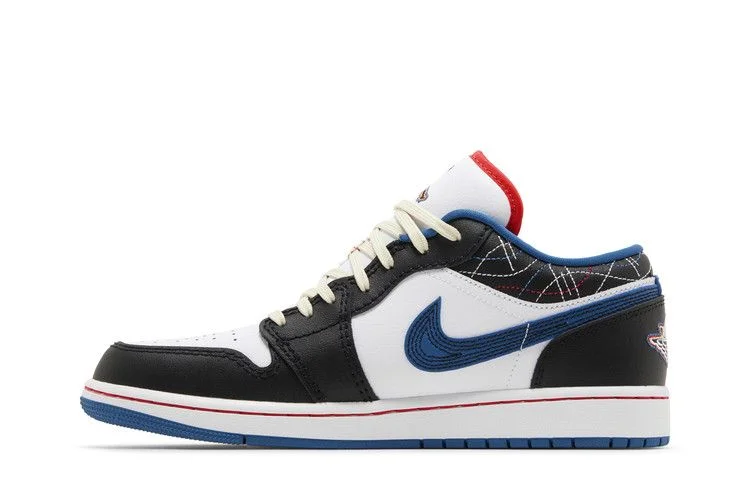 Кроссовки Air Jordan 1 Low SE 'Industrial Blue Sashiko'
