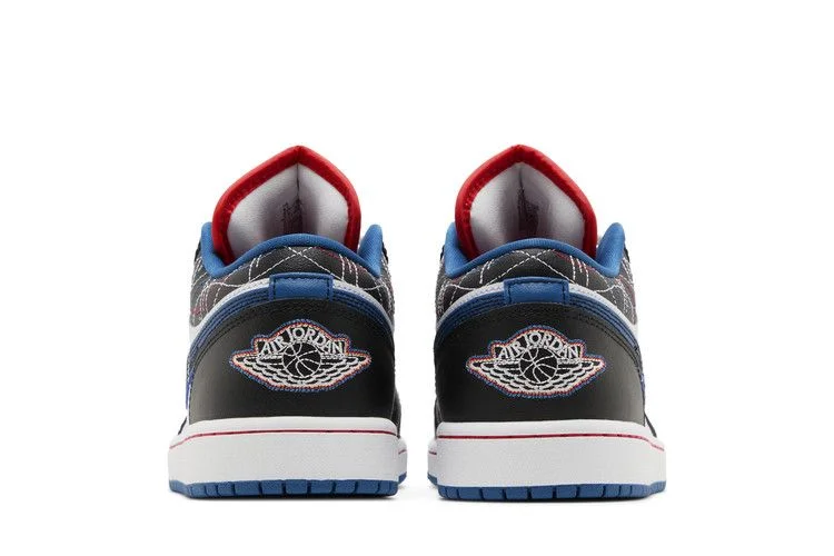 Кроссовки Air Jordan 1 Low SE 'Industrial Blue Sashiko'