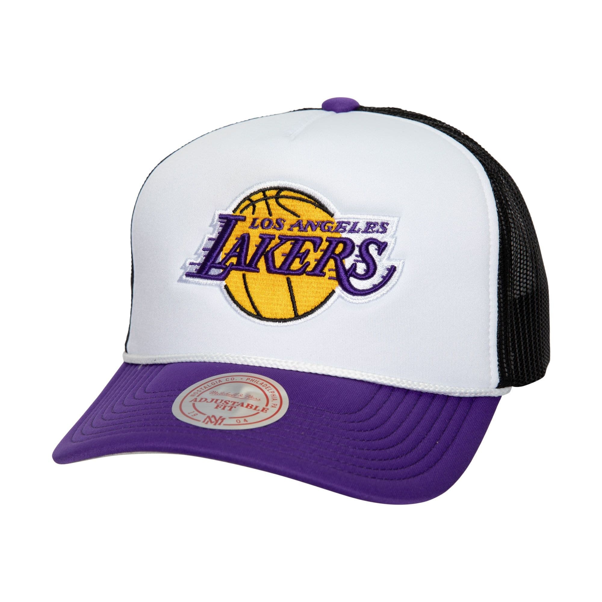 bejsbolka-mitchell-ness-blocker-trucker-los-angeles-lakers-hat