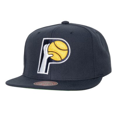 Mitchell-Ness-Conference-Patch-Snapback-HWC-Indiana-Pacers-Hat
